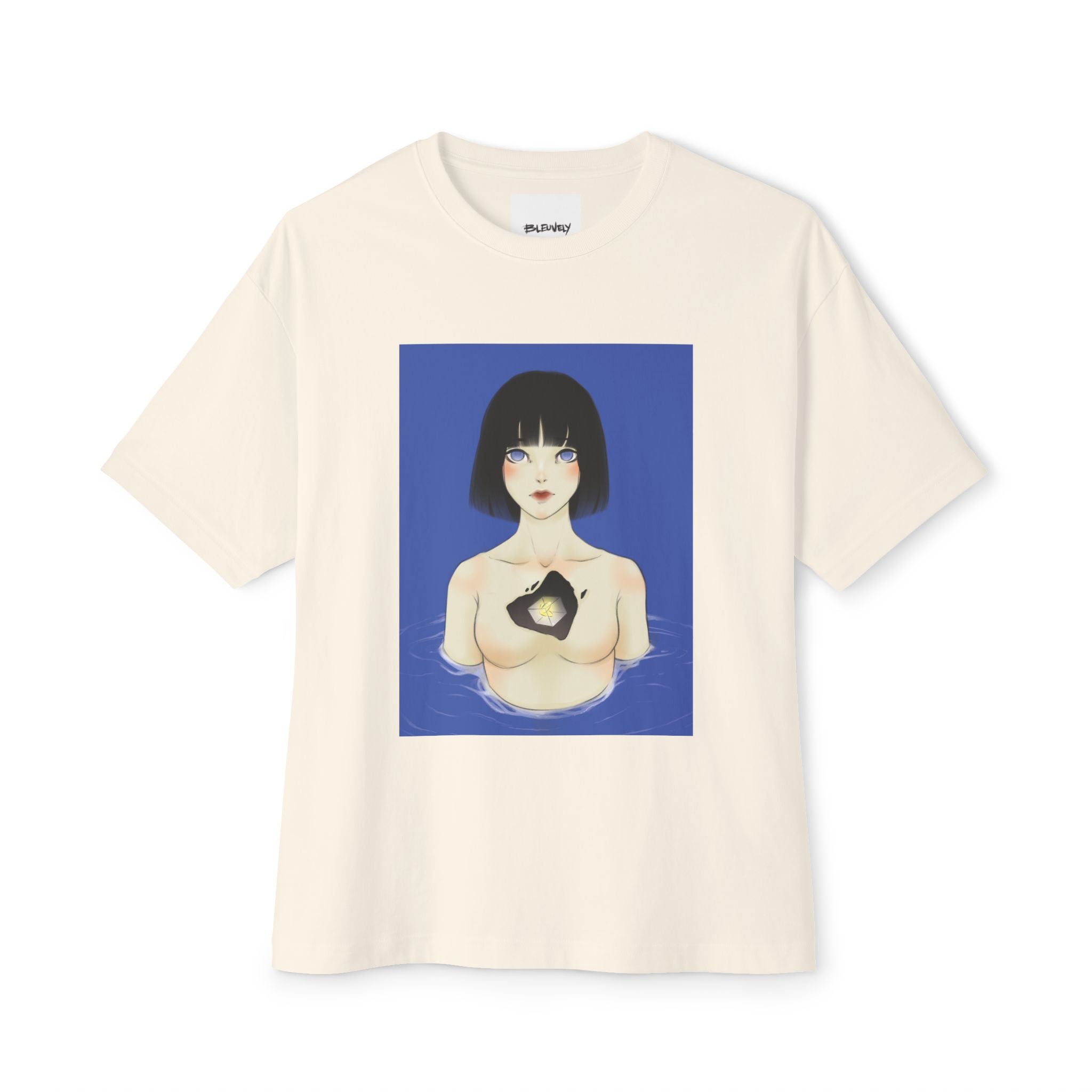 Butterfly Heart Unisex Oversized Graphic T-Shirt