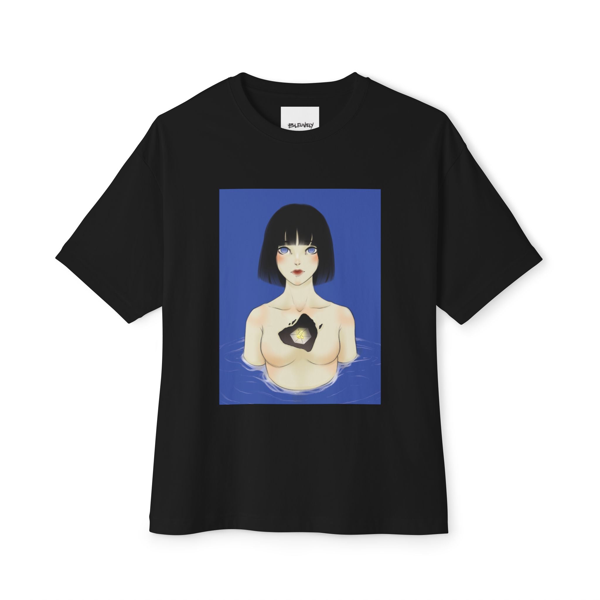 Butterfly Heart Unisex Oversized Graphic T-Shirt