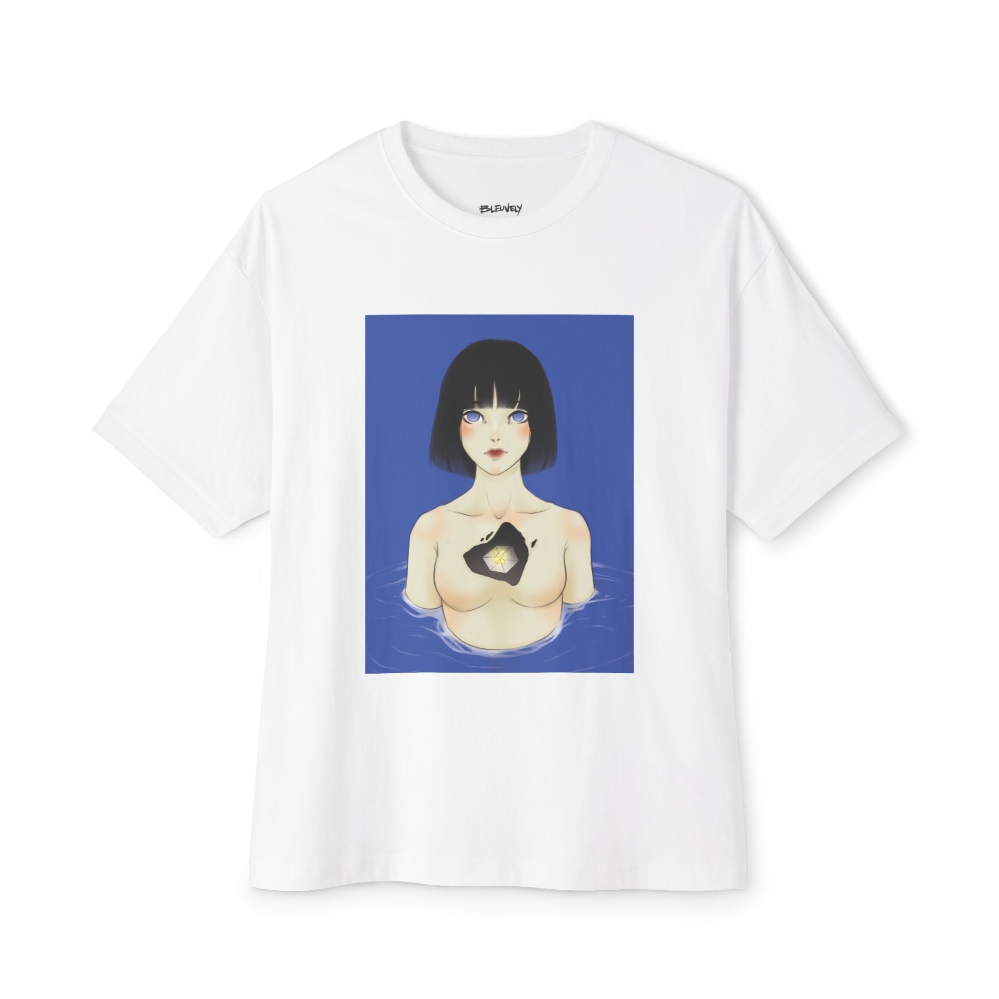 Butterfly Heart Unisex Oversized Graphic T-Shirt